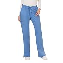 Cherokee WW Revolution Scrub Pants for Women Mid Rise Flare Pant 5 Pockets
