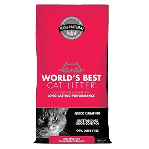 world39s cat litter regular 7 lbs world39s cat litter extra strength