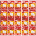 WORLD-BIO Toe Warmers Adhesive 10/20/30/40 Pairs - Long Lasting Safe Natural Odorless Air Activated Warmers Up to 8 Hours of Heat - Heated Insoles Toe Foot Warmers Keep Foot Warm in Chill Winter