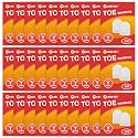 WORLD-BIO Toe Warmers Adhesive 10/20/30/40 Pairs - Long Lasting Safe Natural Odorless Air Activated Warmers Up to 8 Hours of Heat - Heated Insoles Toe Foot Warmers Keep Foot Warm in Chill Winter