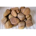 World of Creation Natural Pebbles Stones for Gardening and Landscaping Purpose (30-50m) (Rainbow, 1.00)