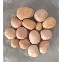World of Creation Natural Pebbles Stones for Gardening and Landscaping Purpose (30-50m) (Yellow, 2.00)