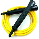 World, Heavy Jump Rope 7MM for Men | Exercise Skipping Rope | Boxers Jump Rope for MMA, Muay Thai, and Intense Cardio Workouts (Yellow)