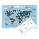 World Map Jigsaw Puzzle for Kids 48