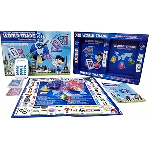 world trade property trading game - electronic banking with swipe machine