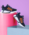 World Wear Footwear Lace Running Shoes For