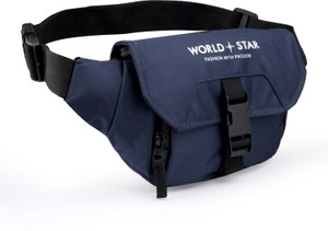 worldstar document money phone belt sport bag for men and women travel waist bag navy waist bag for men womenstylish chestfanny pouchbelt sport bag hikingtrekking