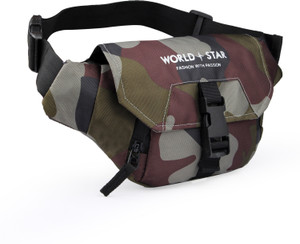 worldstar document money phone belt sport bag for men and women travel waist bag black waist bag for men womenstylish chestfanny pouchbelt sport bag hikingtrekking