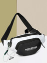Worldstar Handy Hiking Zip Pouch Document Money Phone Belt Sport Waist Bag for Men Women