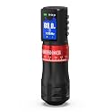 Wormhole Tattoo Gun Wireless Tattoo Machine Multi-function Smart Tattoo Pen 2,300mAh Battery, Smart Display, 7 Strokes Length Aluminum Alloy Tattoo Gun