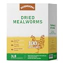 WORMSKING 3LB Dried Mealworms for Wild Birds and Chicken