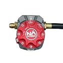 NO WORRIEZ Bypass Propane & Natural Gas Timer, 3/8" Flare, Fixed Hose