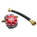 NO WORRIEZ Bypass Propane & Natural Gas Timer, 3/8" Flare, Flex Hose