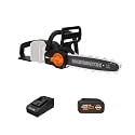 WORX Cordless Chainsaw, 20V 12", WG350