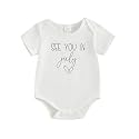 woshilaocai Baby Announcement Bodysuit Pregnancy Reveal for Family