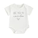 woshilaocai Baby Announcement Bodysuit Pregnancy Reveal for Family