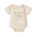 woshilaocai Baby Announcement Bodysuit Pregnancy Reveal for Family