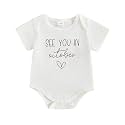 woshilaocai Baby Announcement Bodysuit Pregnancy Reveal for Family
