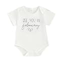 woshilaocai Baby Announcement Bodysuit Pregnancy Reveal for Family