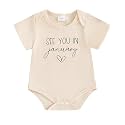 woshilaocai Baby Announcement Bodysuit Pregnancy Reveal for Family