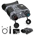 3280 ft Full-Color Vision Night Vision Binoculars with 48MP Photo