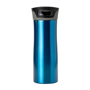 wosta travel mug insulated coffee cup with leakproof lidvacuum insulation stainless steel reusable for hot cold coffeetea thermal mug with non-slip blue 500 ml