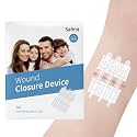 Wound Closure Strips Zip Stitch Sutures Butterfly Bandaids Emergency Laceration Closure Kit for Lacerations Incisions Cuts(6X8CM)