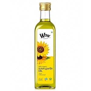 wow cooking oils organic sun flower cooking oil 925 ml