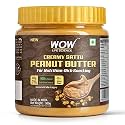 WOW Life Science - Peanut Butter with Sattu (Creamy) - 500 gm | High Protein with 28g Protein per 100g | For Nutrition Rich Snacking - Weight Management, Muscle Building and Healthy Lifestyle