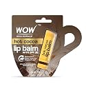 WOW Skin Science Hot Cocoa Lip Balm|Softens & Protects Dry Chapped Lips|Long Lasting Moisturizer, Prevents Flakiness, 16 Hr Relief|Brown