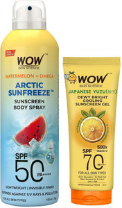WOW SKIN SCIENCE Sunscreen Combo SPF70