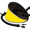 WOW Sports Wow World of Watersports, 13-4040, Foot Pump, 5 Liter Volume, Extra Long Hose, 2 Valve Adapters