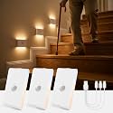 wowatt Rechargeable Stair Lights Motion Sensor Indoor, Wireless Night Light