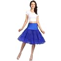 WOWBRIDAL Women's Vintage 50s Rockabilly Petticoat 25.59" Length Tutu Underskirt
