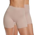 WOWENY Anti Chafing Slip Shorts for Under Dresses Underwear for Women Thigh Bands