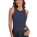 WOWENY Women's Thermal Tank Tops Sleeveless Underwear Tops Adjustable Straps Winter Camisole Fleece Shirts Warm Vest
