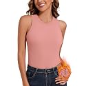 WOWENY Women's Thermal Tank Tops Sleeveless Underwear Tops Adjustable Straps Winter Camisole Fleece Shirts Warm Vest