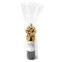 Wowfit Cello Bags,10 CT 9x20 inches Clear Cellophane Bags Perfect for Gift, Presents, Wine Bottles, Bridal/Baby Showers and More (1.2 Mil, Flat, No Gusset, 9x20 inches, NOT Include Ribbon)