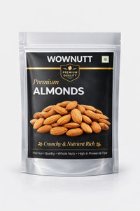 wownutt Premium almonds 500gm Almonds
