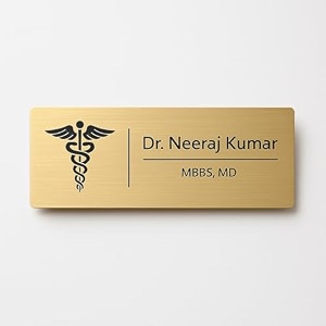personalized office door name plate acrylic wall plaque for office decor birthday rakhi thank you gift for doctor hospital staff lady gynecologist nurse for doctor