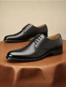 WOWSER Classic Black formal office Shoes