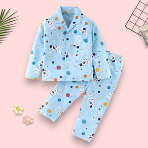 woxaa kids nightwear baby boys  baby girls printed cotton