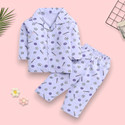 Woxaa Kids Nightwear Baby Boys & Baby Girls Printed Cotton