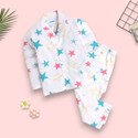 Woxaa Kids Nightwear Baby Boys & Baby Girls Printed Cotton