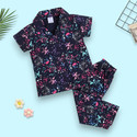 Woxaa Kids Nightwear Baby Boys & Baby Girls Printed Cotton
