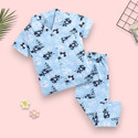 Woxaa Kids Nightwear Baby Boys & Baby Girls Printed Cotton
