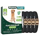 Woyamay 4 Pack Flea Collar for Dogs, Flea and Tick Prevention for Dogs