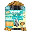 Woyamay Cat Allergy Relief for Cats, 500 Crunchy & Creamy Chews