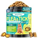 Woyamay Flea and Tick Prevention for Cats, 500 Cat Flea Treatment Chews