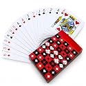 WP WANNA PARTY Prodfessional Poker Playing Cards, Poker Party Playing Card Games, Card Game for Poker Night